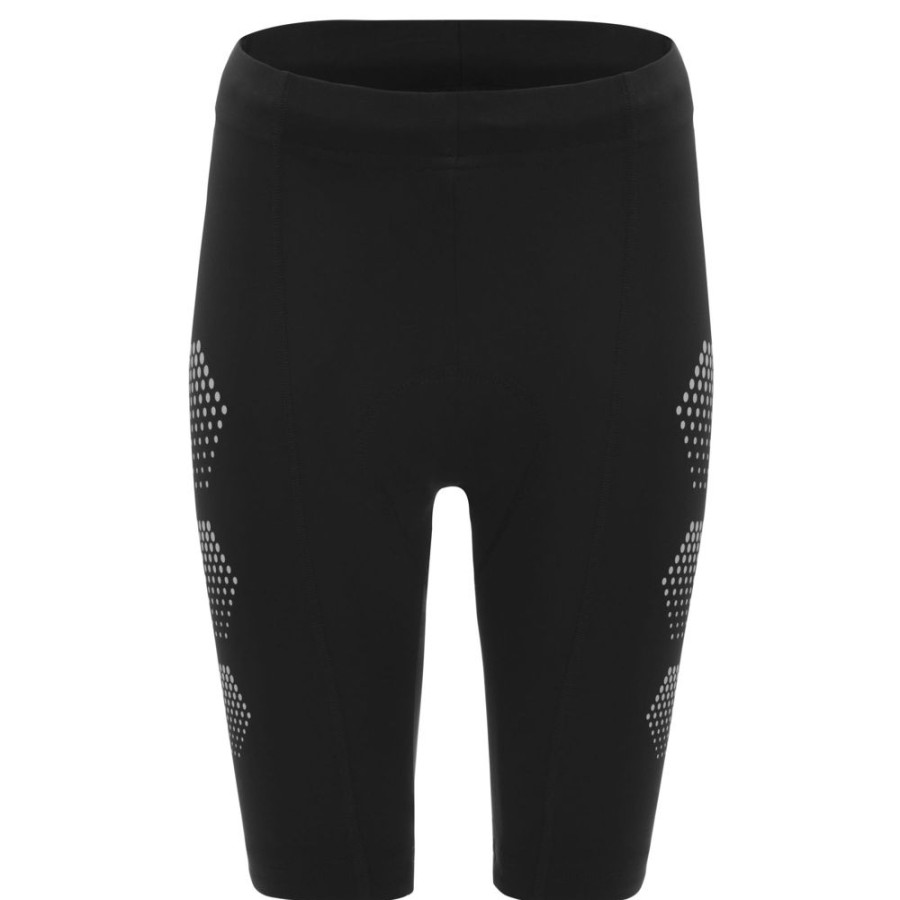 Women dhb Legwear | Flashlight Women'S Waist Shorts Black