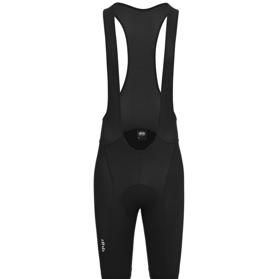 Men dhb Legwear | Blok Men'S Classic Thermal Bib Shorts Black