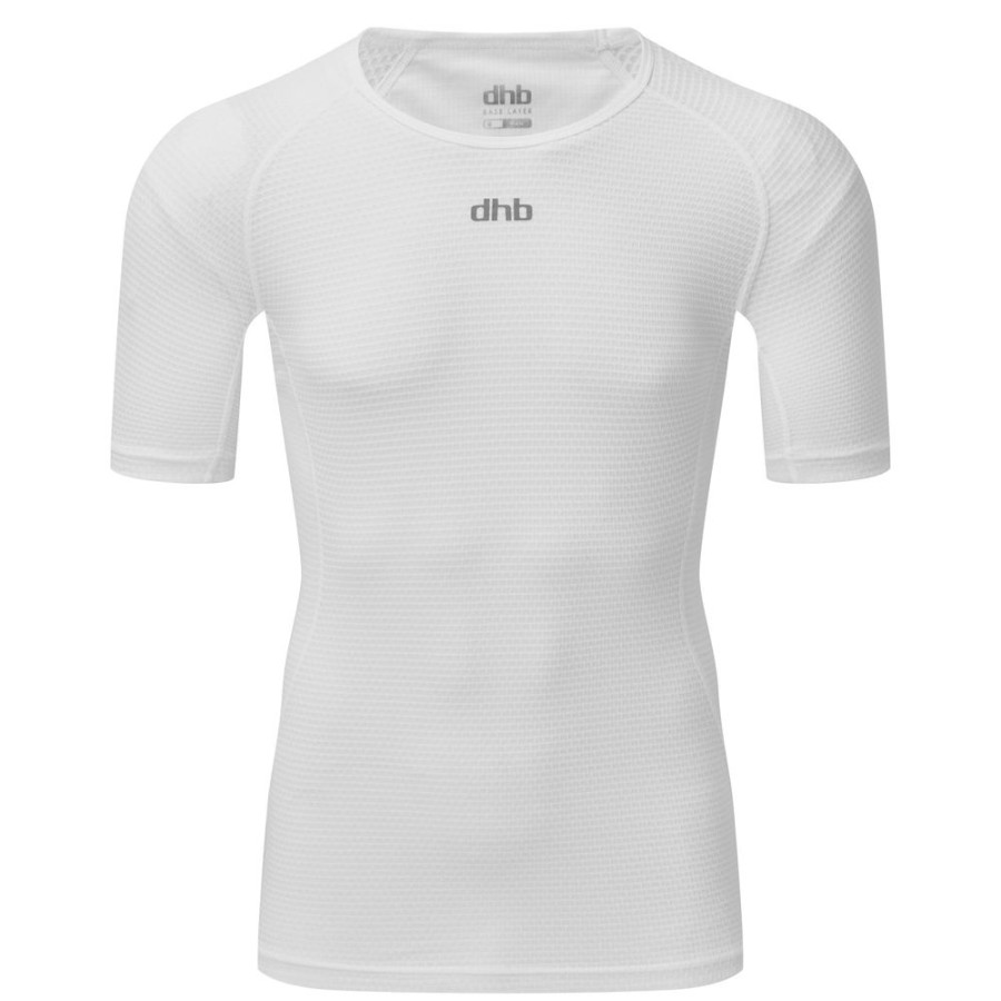 Men dhb Base Layers | Lightweight Mesh Short Sleeve Base Layer