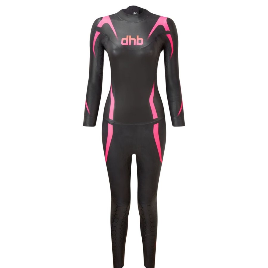 Women dhb Wetsuits | Aeron Lab Women'S Wetsuit 3.0 Black