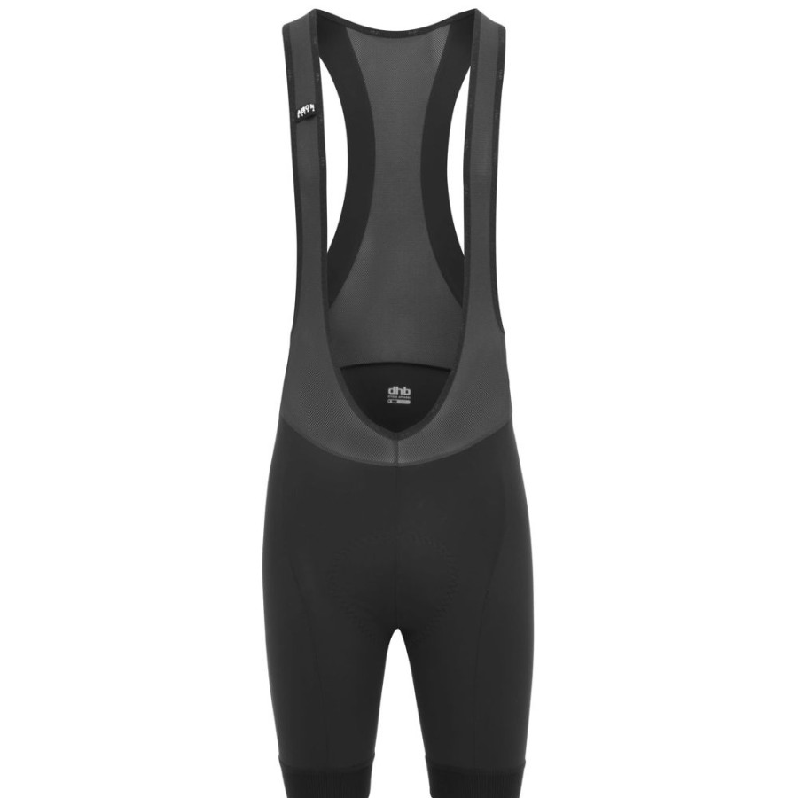 Men dhb Legwear | Aeron Ultra Bib Shorts Black