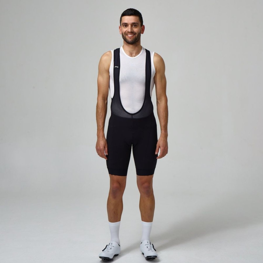 Men dhb Legwear | Aeron Ultra Bib Shorts Black