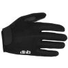 Men dhb Accessories | Lightweight Cycling Gloves Black