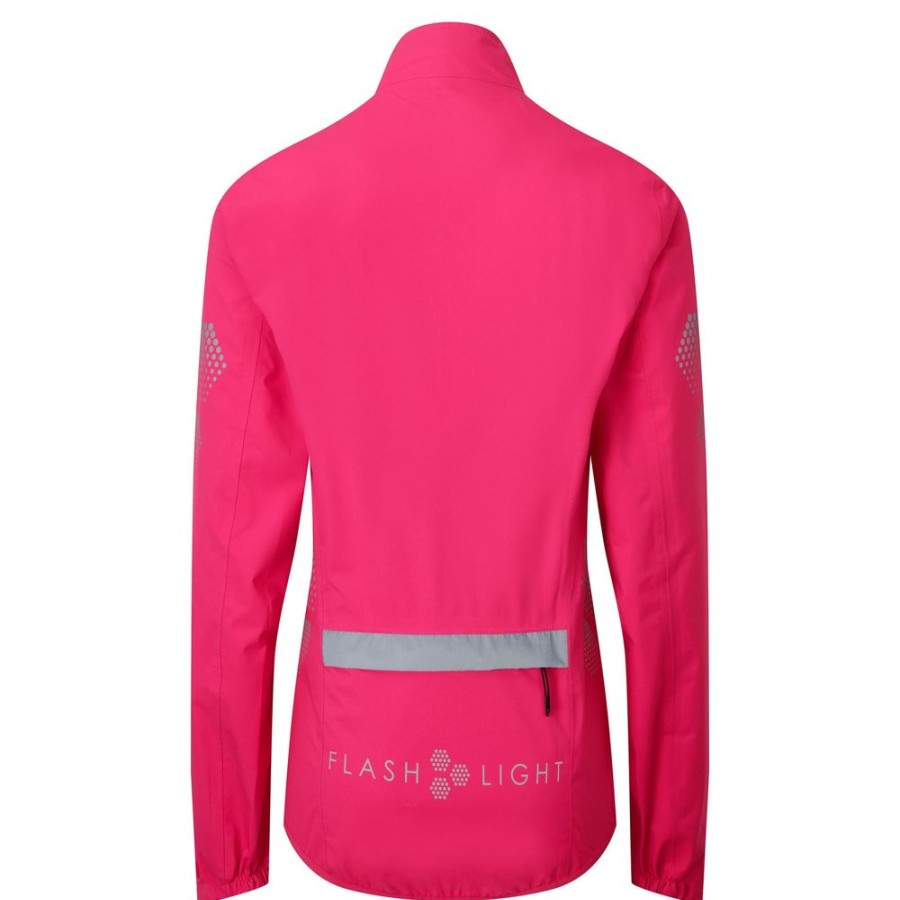 Women dhb Waterproof Jackets | Fl Women'S Packable Waterproof Cycling Jacket