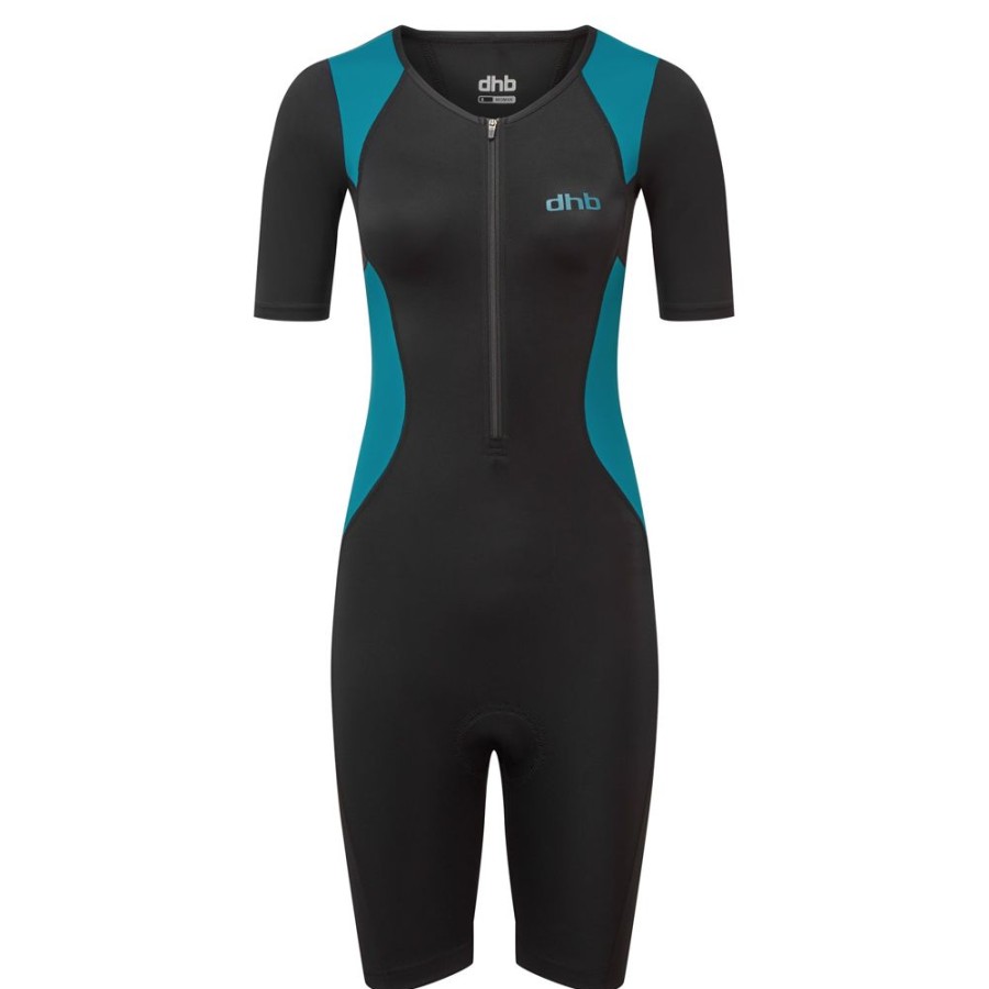 Women dhb Tri Suits | Hydron Women'S Short Sleeve Tri Suit