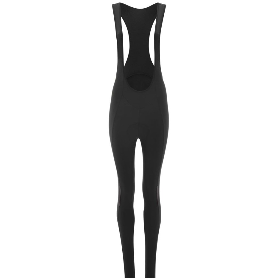 Women dhb Legwear | Women'S Thermal Bib Tights Black