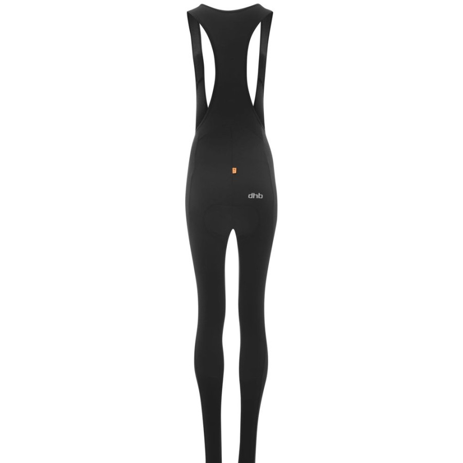 Women dhb Legwear | Women'S Thermal Bib Tights Black