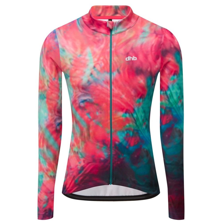 Men dhb Tops | Blok Men'S Long Sleeve Jersey ( ) Hydro