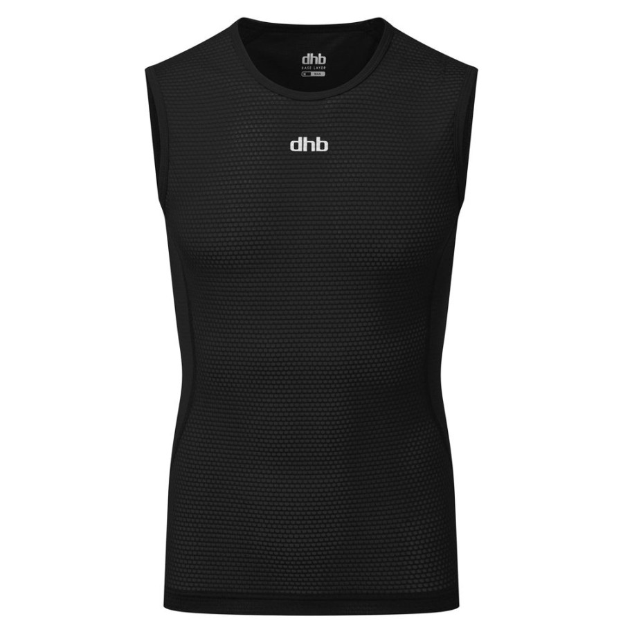 Men dhb Base Layers | Lightweight Mesh Sleeveless Base Layer