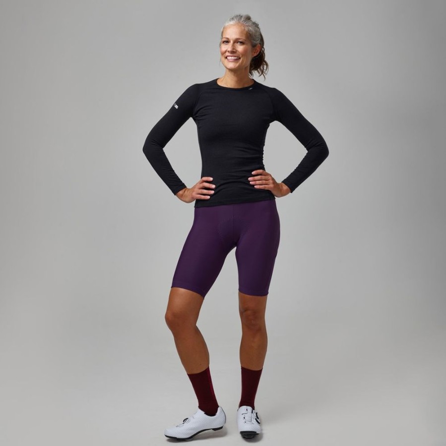 Women dhb Base Layers | Women'S Merino Long Sleeve Base Layer M200