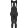 Women dhb Legwear | Aeron Flt Women'S Roubaix 3/4 Bib Tights Black