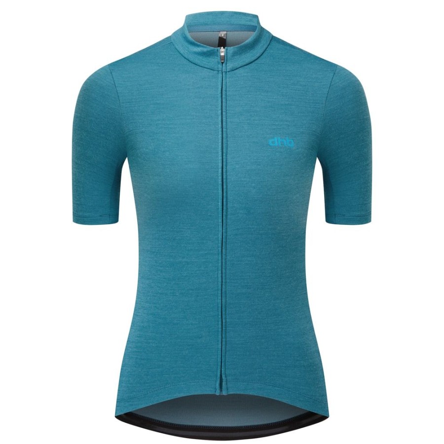 Women dhb Tops | Merino Women'S Short Sleeve Jersey 2.0