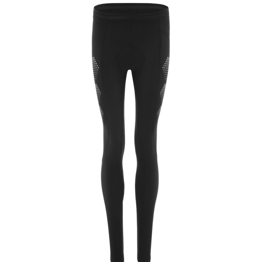 Women dhb Legwear | Flashlight Women'S Thermal Waist Tights Black