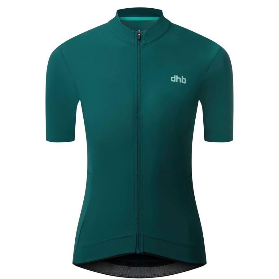 Women dhb Tops | Aeron Women'S Ultra Short Sleeve Jersey 2.0 Atlantic Deep