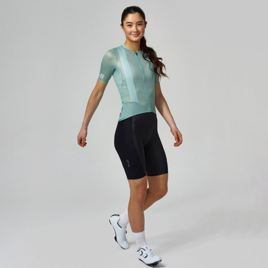 Women dhb Tops | Aeron Lab Women'S Ultralight Short Sleeve Jersey Malachite Green