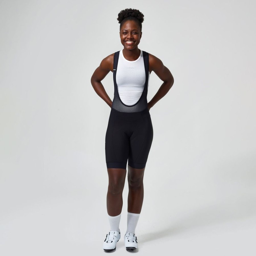 Women dhb Legwear | Aeron Ultra Women'S Bib Shorts Black