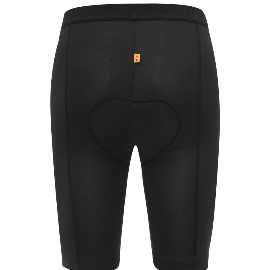 Men dhb Legwear | Padded Liner Black