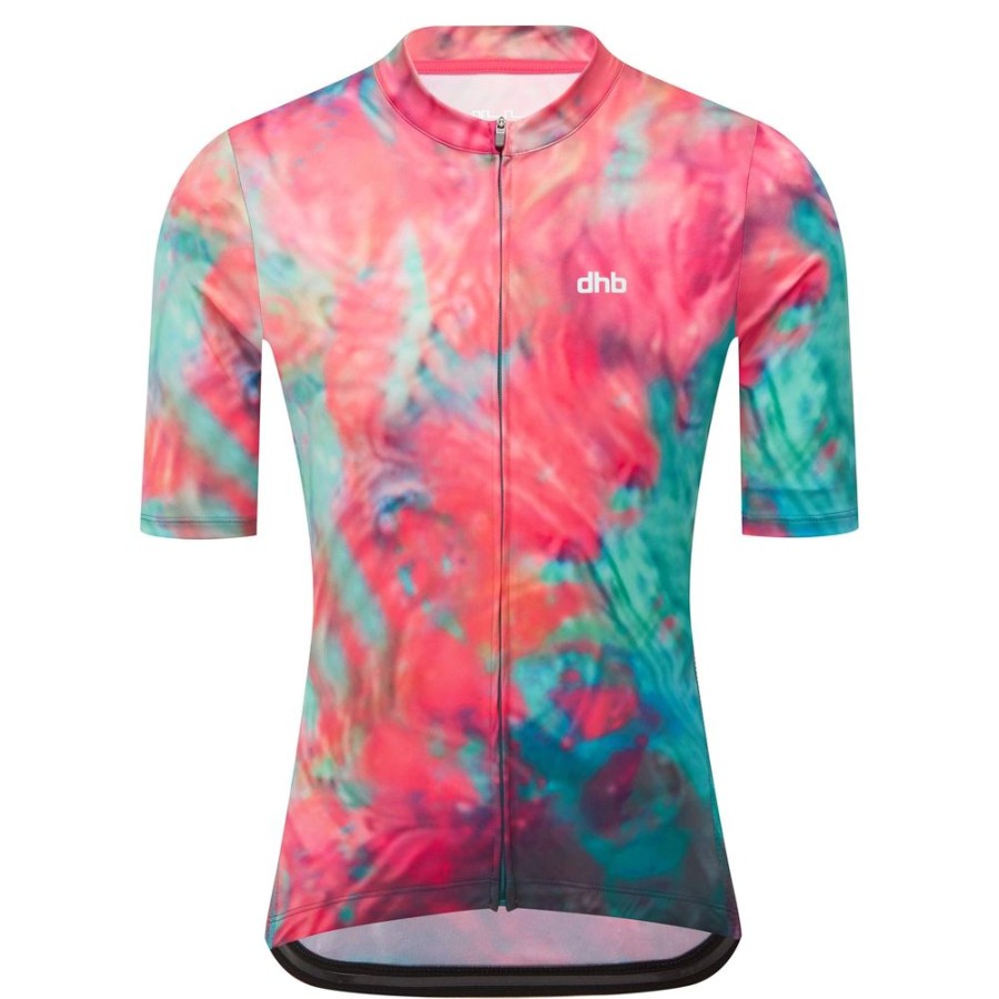 Men dhb Tops | Blok Men'S Short Sleeve Jersey ( ) Hydro