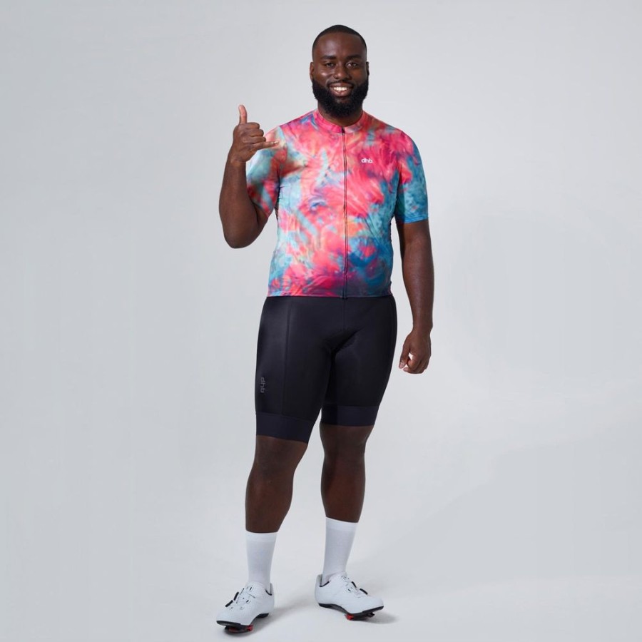 Men dhb Tops | Blok Men'S Short Sleeve Jersey ( ) Hydro