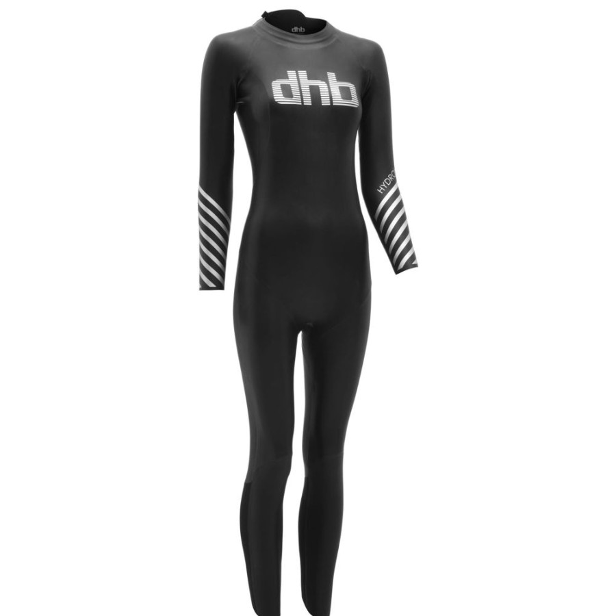 Women dhb Wetsuits | Hydron Women'S Wetsuit 2.0 Black