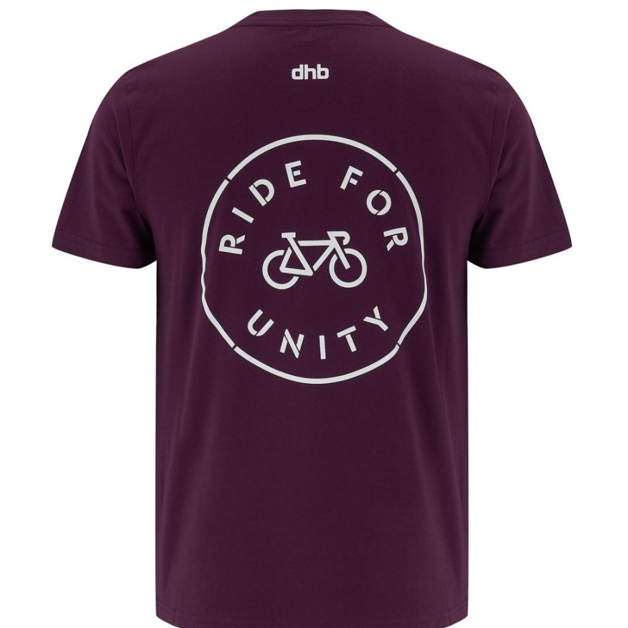 Men dhb Tops | Ride For Unity T-Shirt